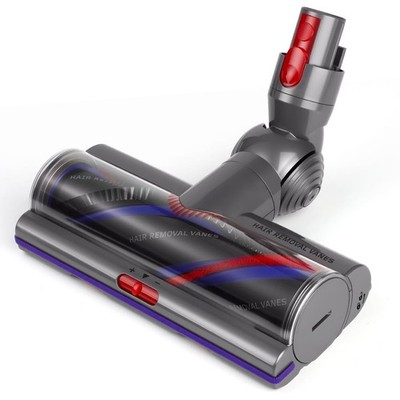 100W High-Torque Brush Head for Dyson V7 V8 V10 V11 V15 - Anti-Tangle Carbon Fib