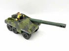 Vintage 1984 GI Joe Slugger Artillery Tank Vehicle With Bonus Figure