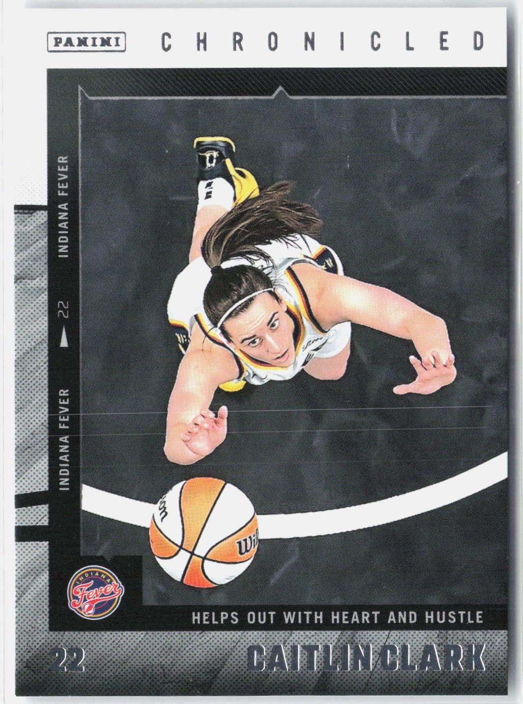 2025 Panini Caitlin Clark Chronicled #40 Caitlin Clark