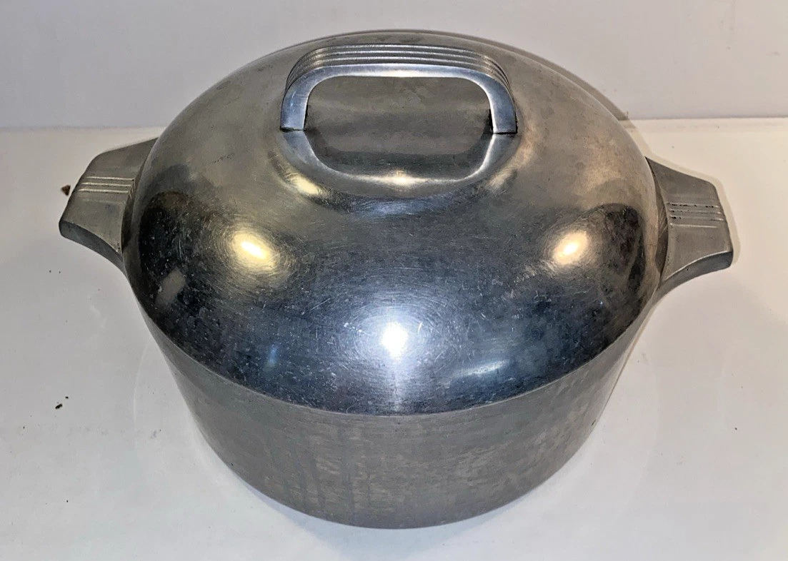 Vintage WAGNER WARE Sidney 0 Magnalite-#4248P DUTCH OVEN ROASTER w/Lid