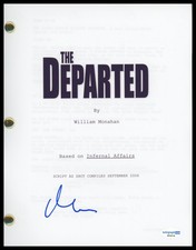 Matt Damon "The Departed" AUTOGRAPH Signed 'Colin' Full Script Screenplay ACOA