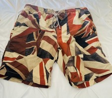 Paul Smith Union Jack patriotic swim   shorts 🇬🇧 size L/XL VERY RARE!!