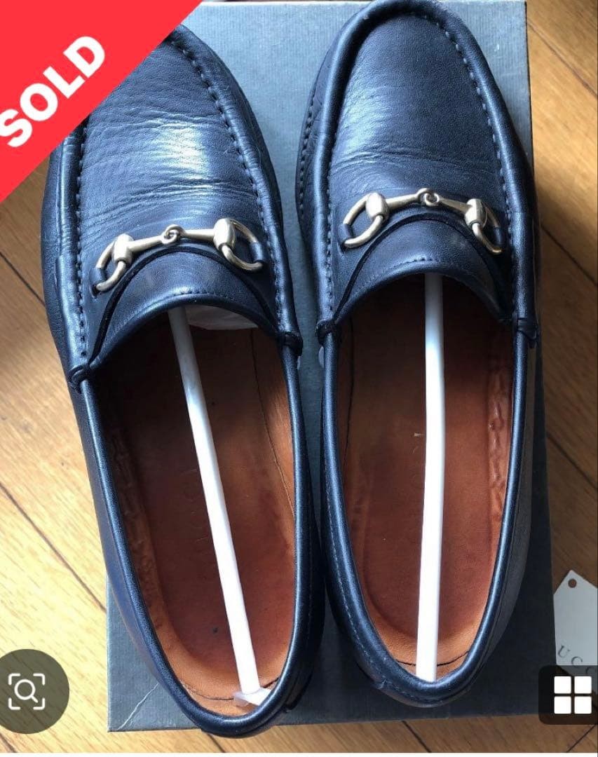 GUCCI Women's Loafers Horsebit Leather Black EU36.5/US6.5 120226c thumbnail 20