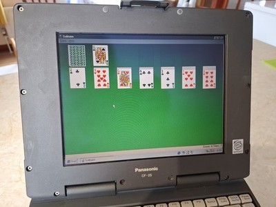 【レトロPC】Panasonic CF-25 Panasonic Toughbook CF-25 Retro Laptop (Pentium MMX, 64MB RAM