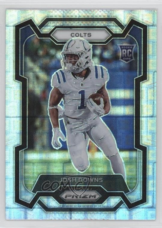 2023 Panini Prizm Rookies Pandora Prizm 80/400 Josh Downs #345 Rookie RC 17wa