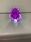 1999 Nintendo Gengar 1.5" Translucent Clear Pvc Figure Toy Pokemon Vintage Rare