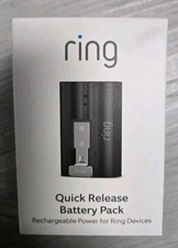 NEW Ring Video Doorbell Quick Release Rechargeable Battery Power Pack FREE SHIP