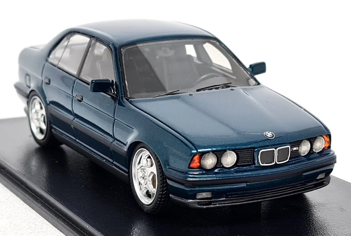 Neo 1/43 - BMW M5 E34 1994 Metallic Green Resin Scale model car | eBay