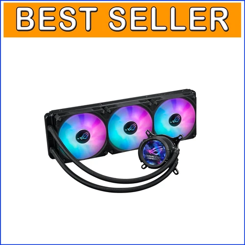 High-Performance CPU Liquid Cooler – 2.1" Display and Whisper-Quiet Fans