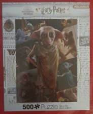 Aquarius Harry Potter 500 Pc. Dobby Puzzle. Factory Sealed NIB.