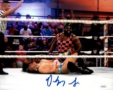 Odyssey Jones Signed WWE NXT 2.0 In-Ring 8x10 Photo #3 JSA COA
