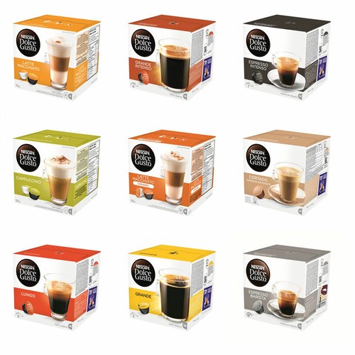 Nescafe Dolce Gusto Coffee Pods All 
