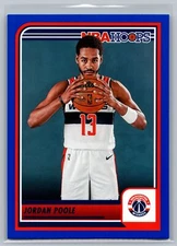 2023-24 Hoops #137 Jordan Poole Blue Washington Wizards