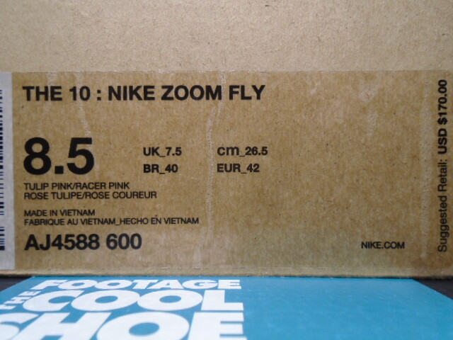 off white tulip pink on feet