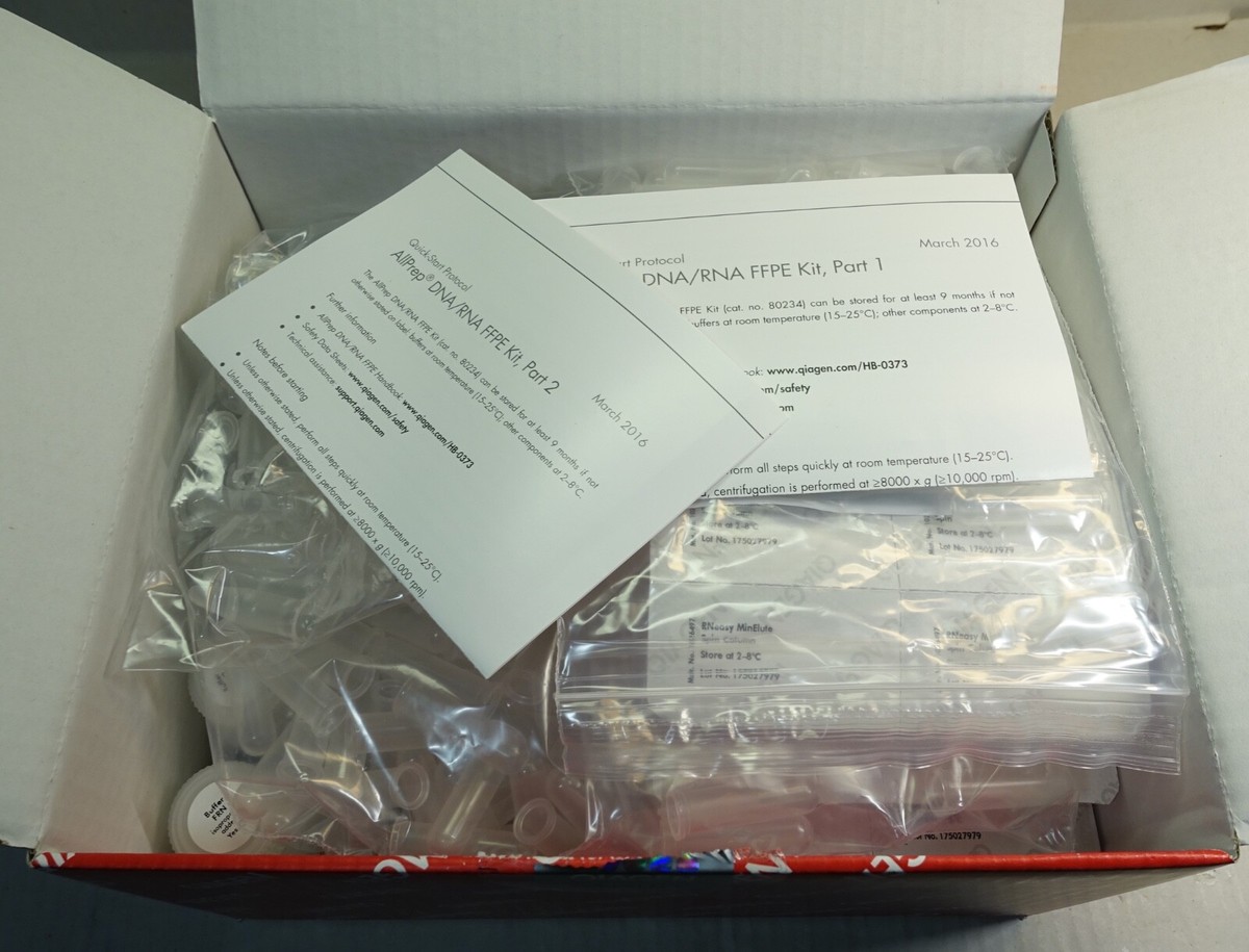 Qiagen AllPrep DNA/RNA FFPE Kit (50) Cat. No. 80234 | eBay