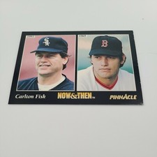 1993 Scote Carlton Fisk #475 Now & Then Chicago White Sox Baseball Card