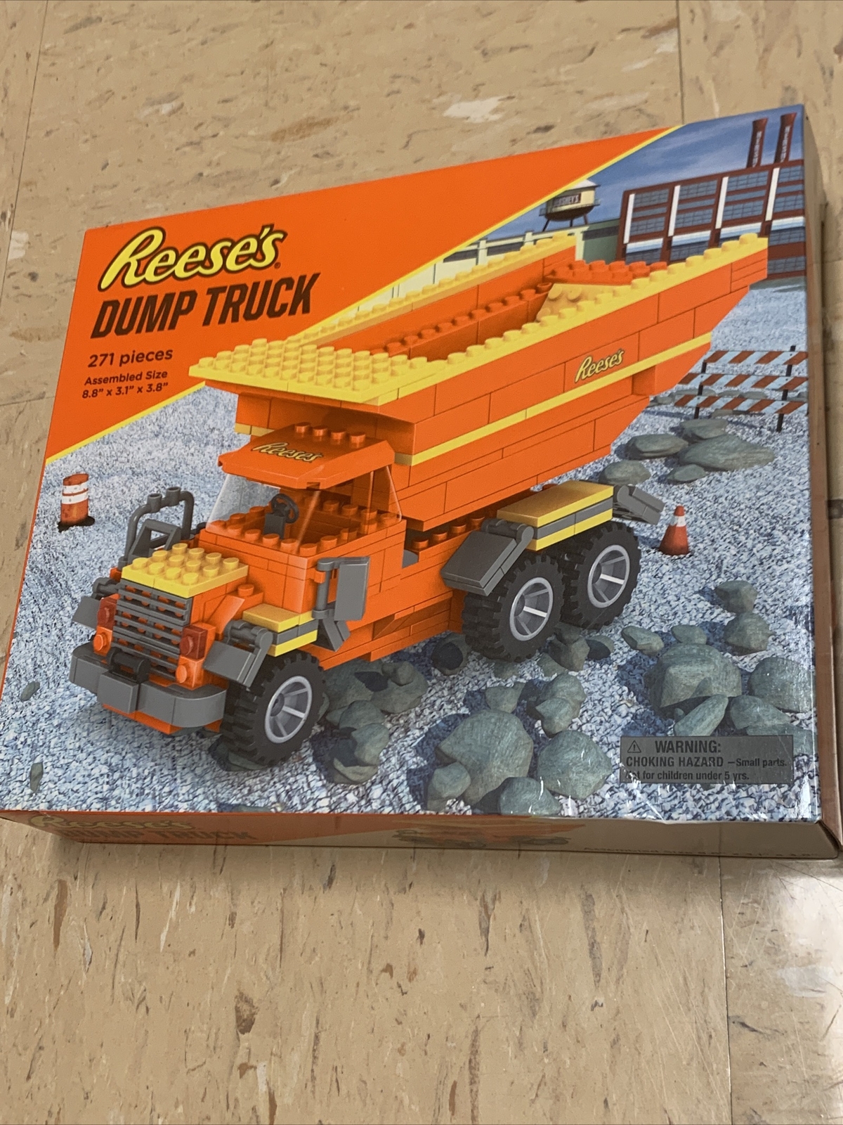 reese's lego dump truck