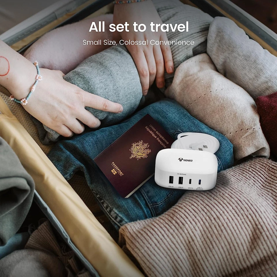 Multi-Ports USB Adapter Desktop Wall Charger Smart Quick Charging Station 3.0 C - Image 4 of 4