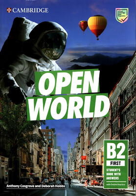 Cambridge OPEN WORLD B2 FIRST Student's Book with Answers & Online Practice @NEW