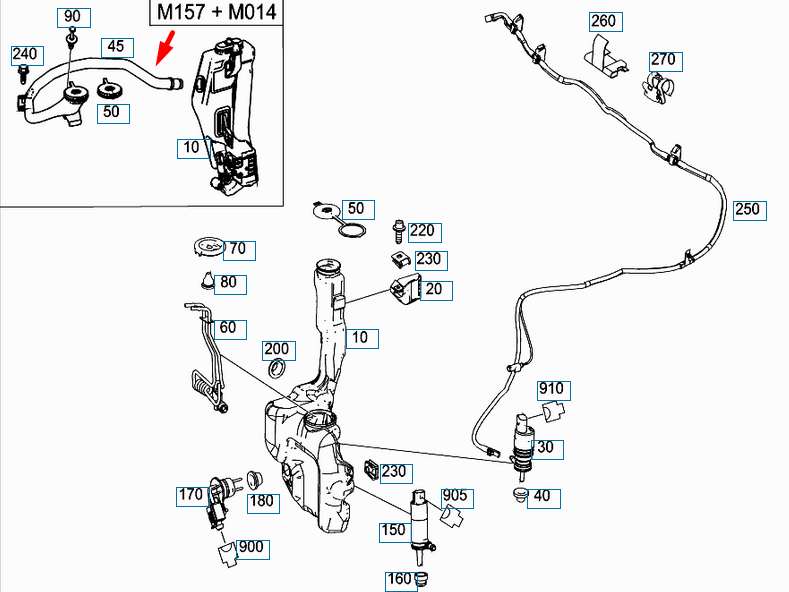 MERCEDES-BENZ E-CLASS W212 Filler Neck A2128600064