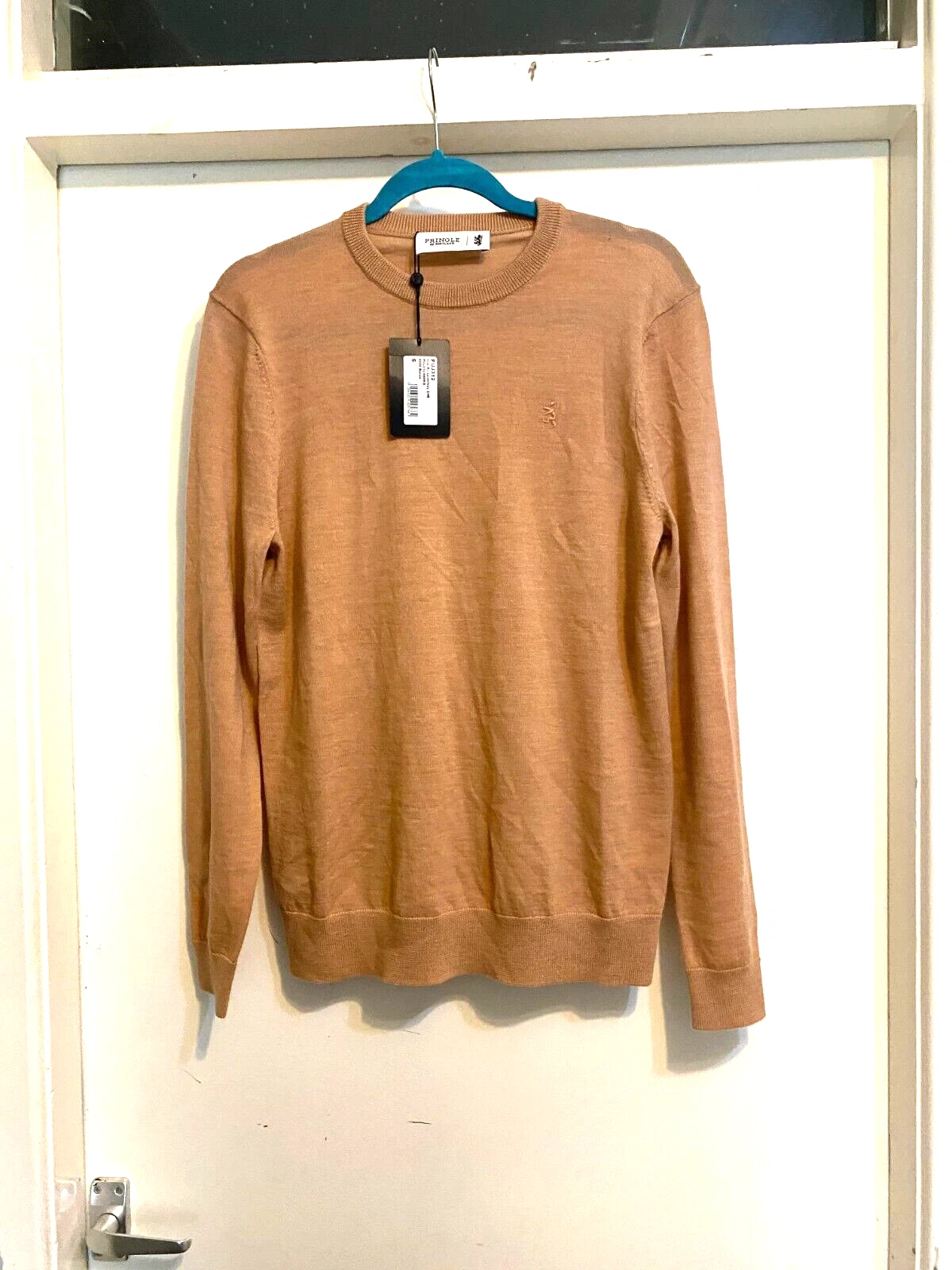 Pringle Men's Round Neck Merino Wool Jumper In Brown £210