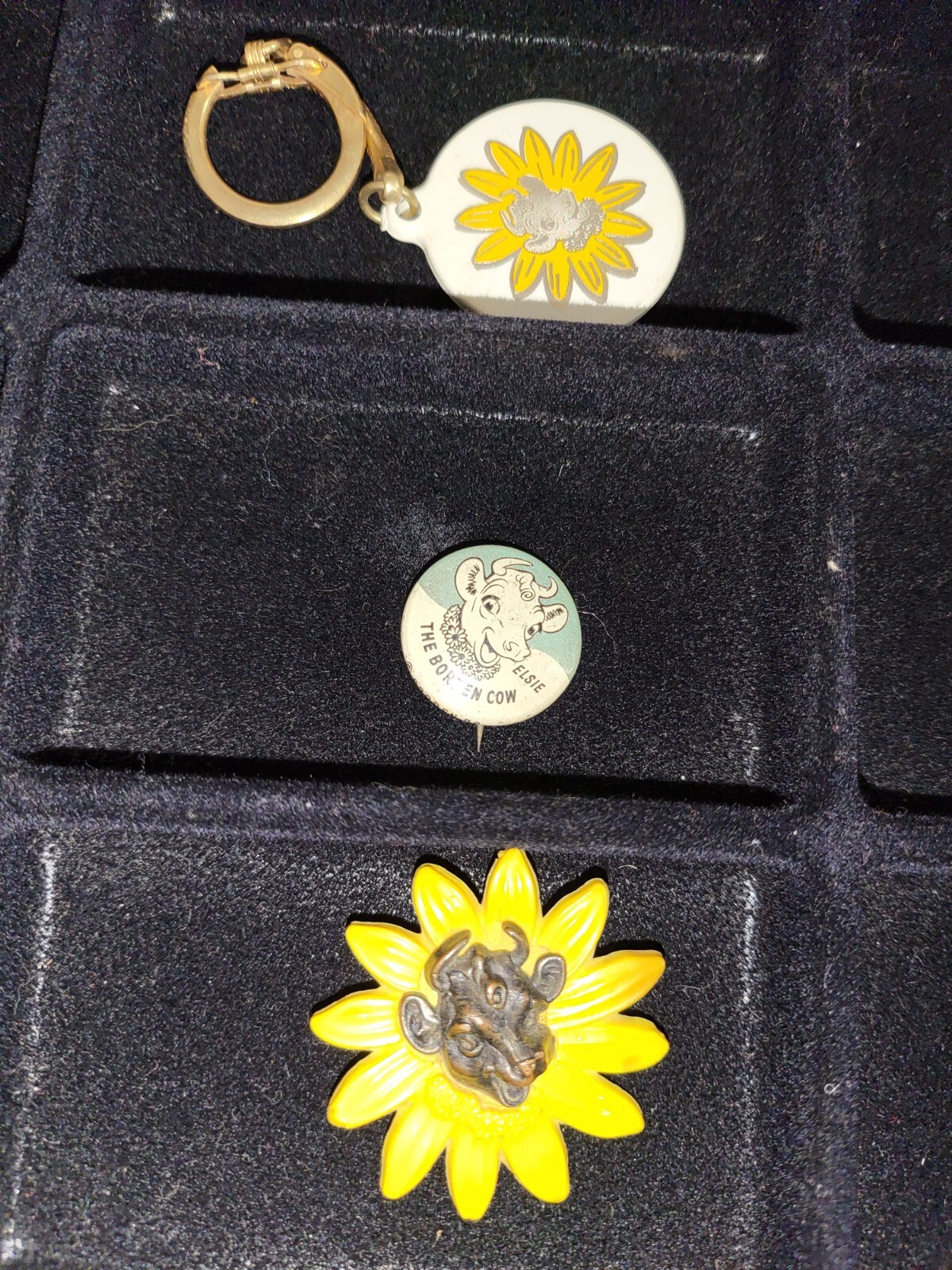 Lot Borden Dairy Memorabilia Safe Driver Pins Pocket Tags Elsie Pins