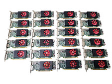 Lot of 23 Dell AMD HD 8490 Video Card 1GB PCIe Graphics Card 0DMHJ0