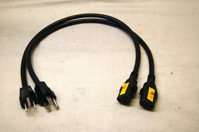 2 JBL SRX Series 14/3 IEC 2' Locking Power Cable Cord for Powered