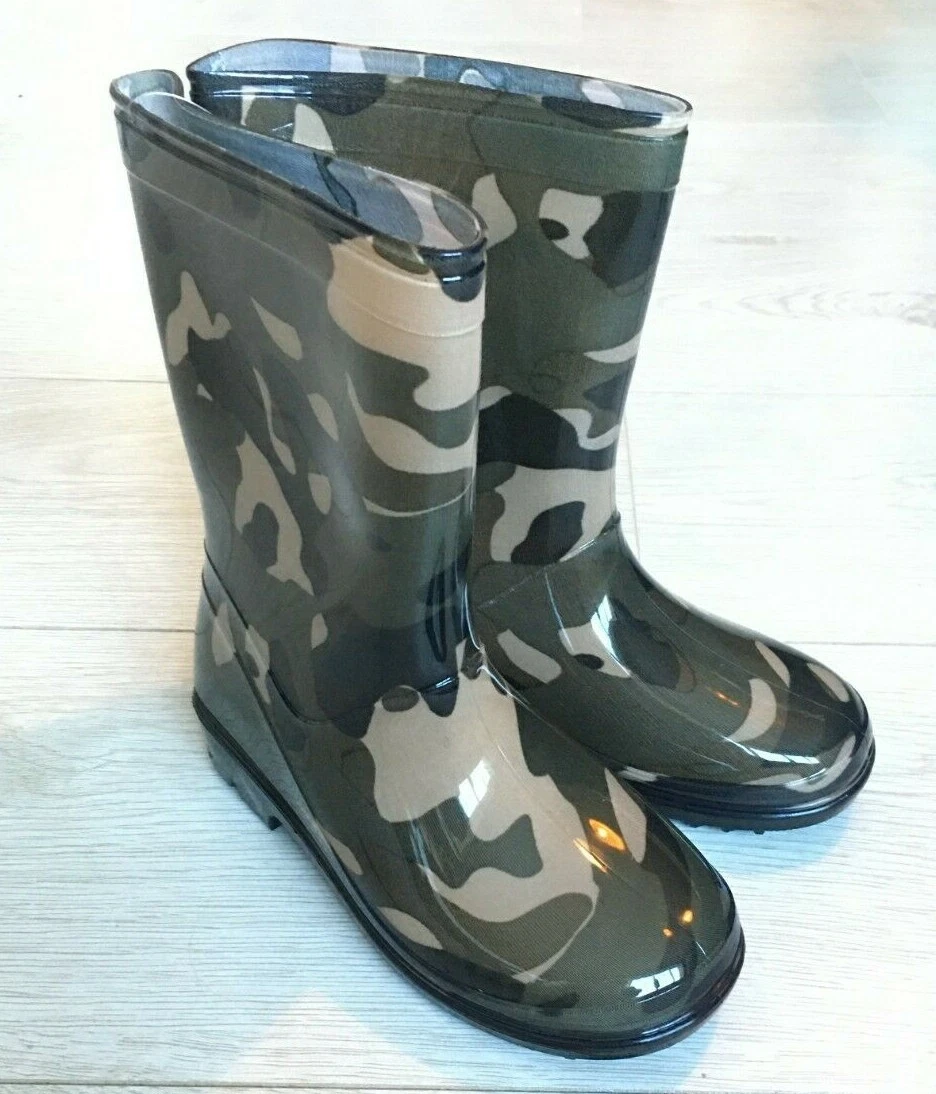 Boys cheap camo wellies