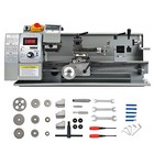 21×35cm Metalldrehmaschine Drehbank Metal Lathe Mini Drehmaschine Tischdrehbank