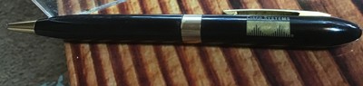 Cisco Systems Black Ink Company Ink Pen Circa 1989 New Works Rare Gold On Black!