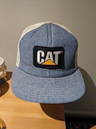 Vintage CAT Diesel Power Denim Mesh 