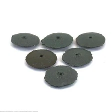 6 Cratex Small Wheel #2 Coarse Knife Edge Jewelers Rotary Tool 1/16" 