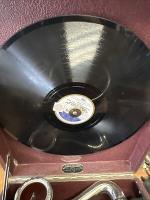 Gramophone Valise Francis Salabert - Société Phonographique, Année 1928