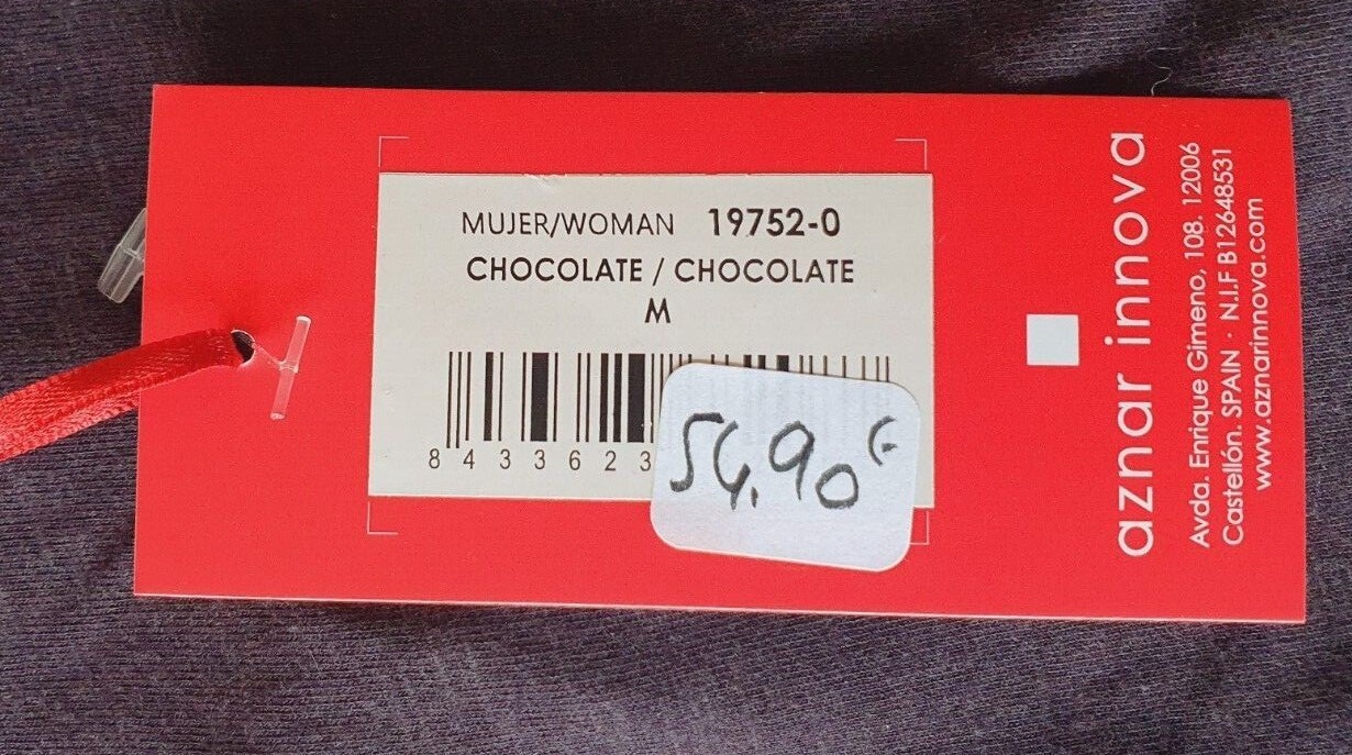 Robe marron style oriental marque Admas n° 19752 (cal)