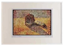 Japan 334072 Kyoto-Nanzen-Ji Temple Side Garden A3 Picture Frame Watercolour pr