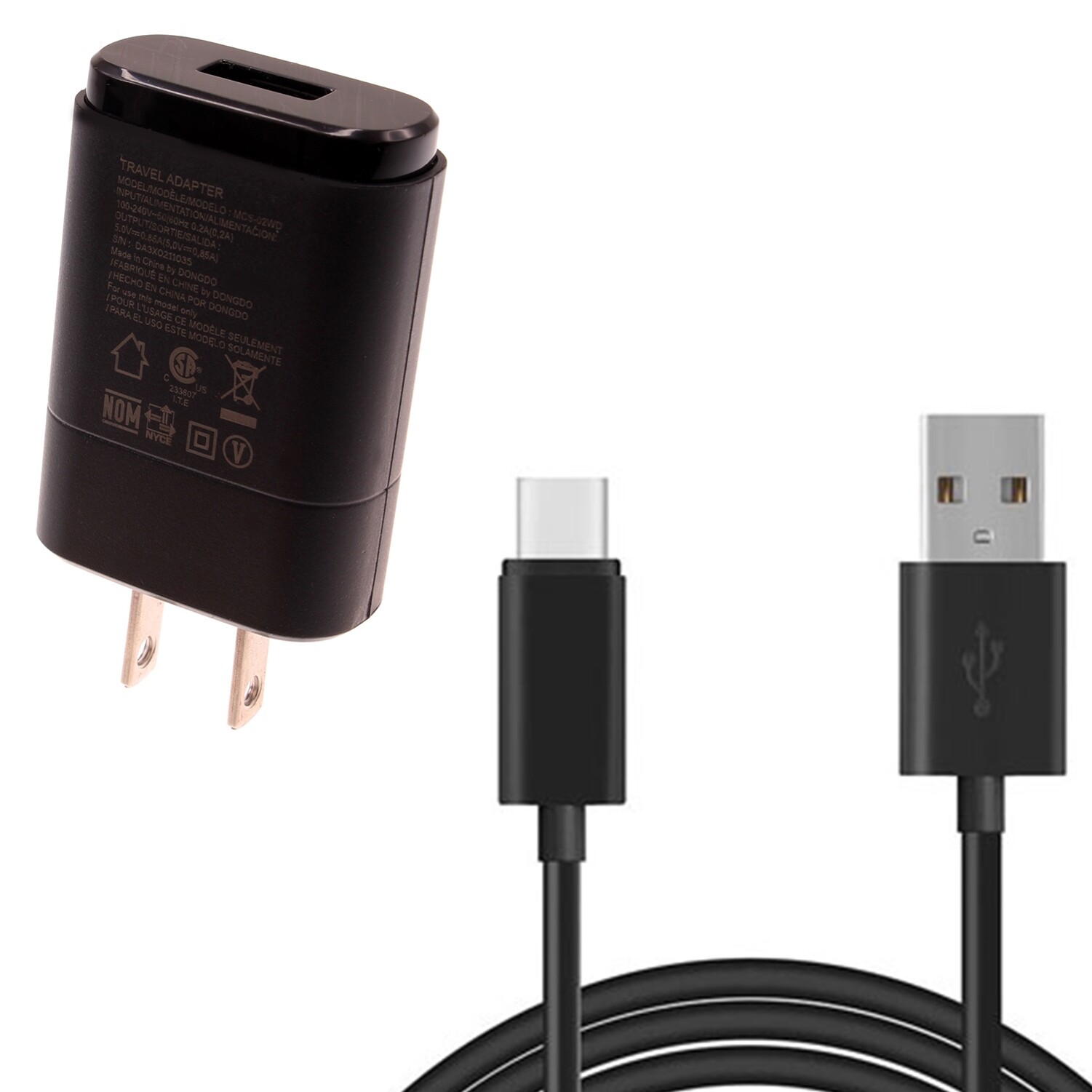 Google Pixel 9/Pro/XL 6ft USB-C Charger & Wall Adapter Power Kit