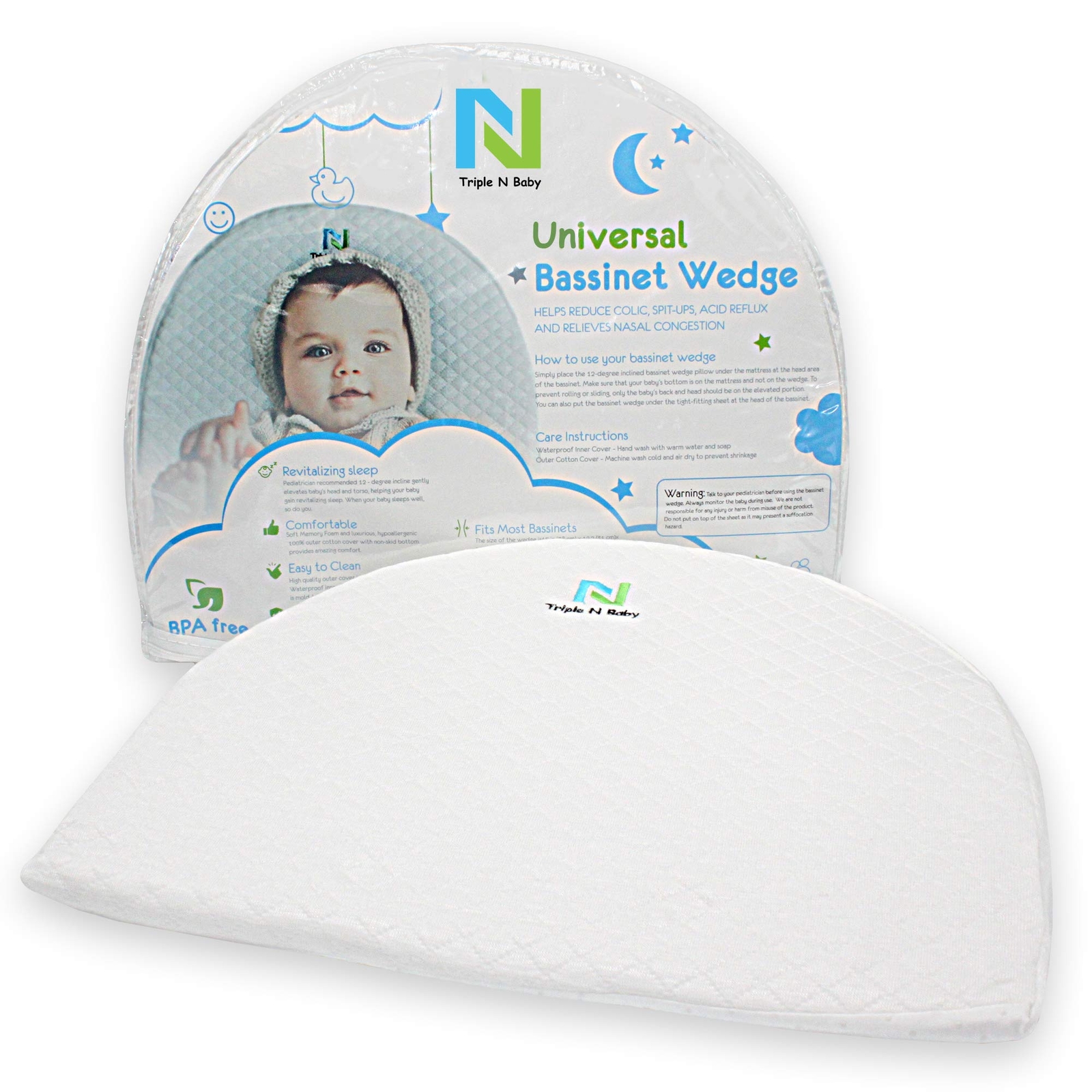 bassinet mattress wedge