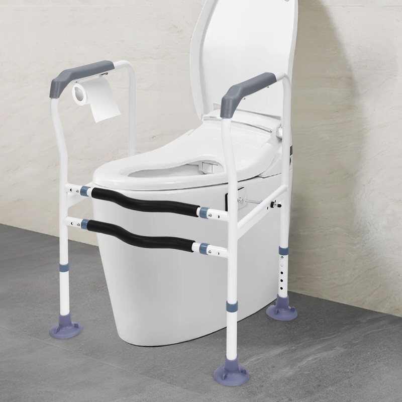 Elderly Bathroom Support Toilet Safety Rails Handrails Handicap Grab Bars Rails