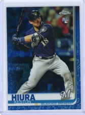 2019 Topps Chrome Update Rookie Blue Refractor #38 Keston Huira