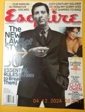 CLIVE OWEN esquire EVA MENDES keri Russell CARLOS BOOZER Jason Bateman ELLEN