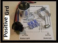 6 volt 535 thermal flasher Positive Ground w/bracket, bulb, plug, instructionss 