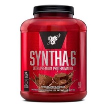BSN, Syntha-6, Protein Powder Drink Mix, Chocolate Milkshake, 5 lbs (2.27 kg) 12.40 per gallon