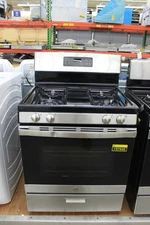 GE JGBS61RPSS 30" Stainless Freestanding 4 Burner Gas Range NOB #157932
