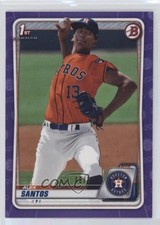 2020 Bowman Draft Purple Border 48/250 Alex Santos #BD-139 0jv5