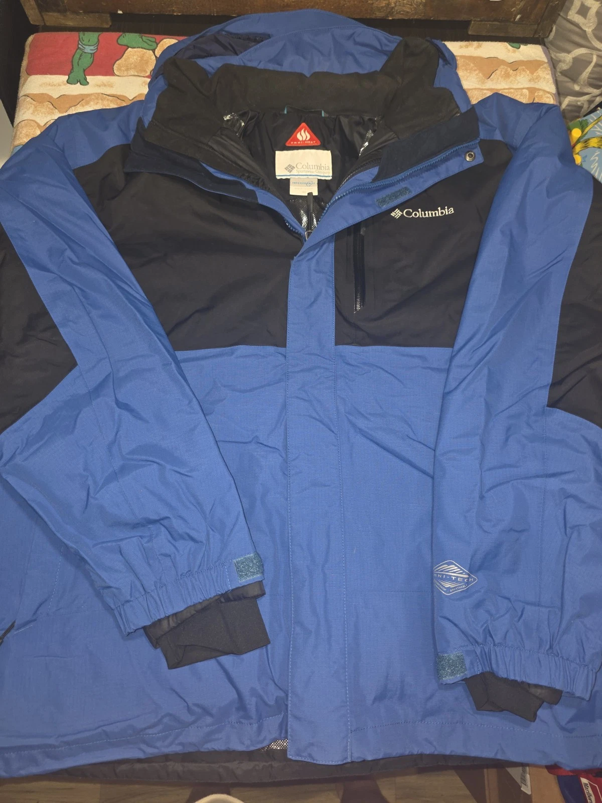 Men's Columbia Alpine Action Insulated Hooded Ski Jacket Omni Heat 3xl
