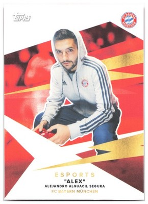 Alejandro Alguacil Segura 2021-22 Topps FC Bayern München Team Set ES-AS FC Baye