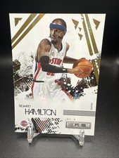 2009 Panini Rookies & Stars Basketball Gold Holofoil /250 #25 Richard Hamilton