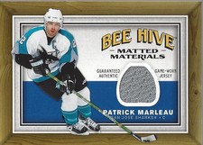 2006-07 Beehive Matted Materials #MMPM Patrick Marleau Jersey - HKY
