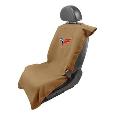 Seat Armour Seat Protector Towel Corvette C8 - Soft Machine - Tan SA100COR8T